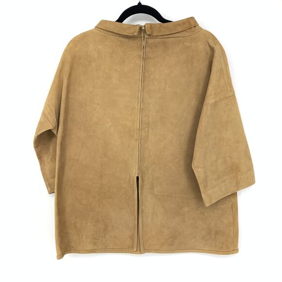 Bonnie Cashin Design Sills & Co Cashin Carry Tote Bag + Matching Suede Top Tan - Picture 9 of 14